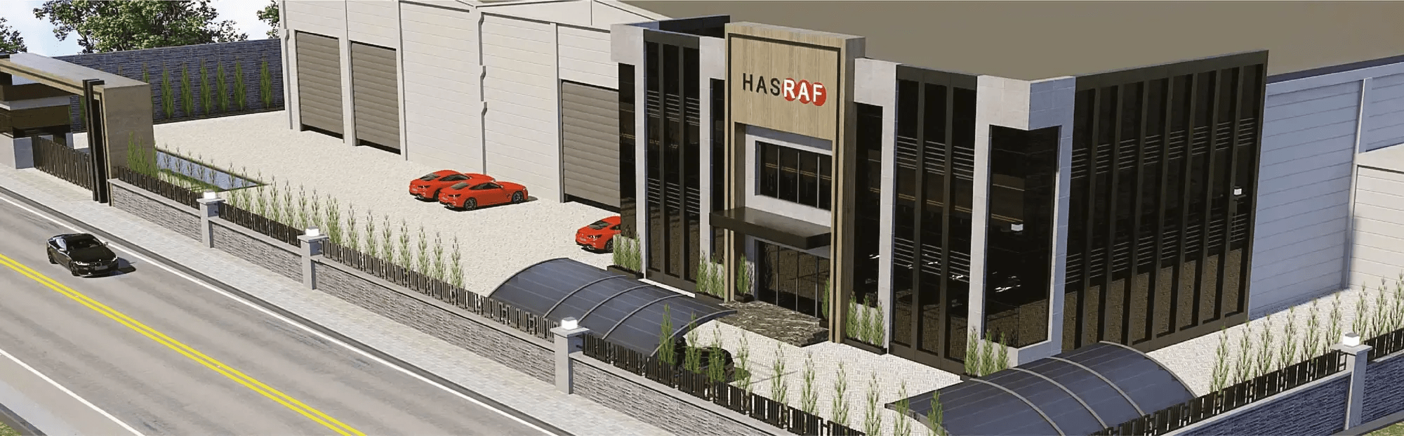 HASRAF endüstriyel raf sistemleri